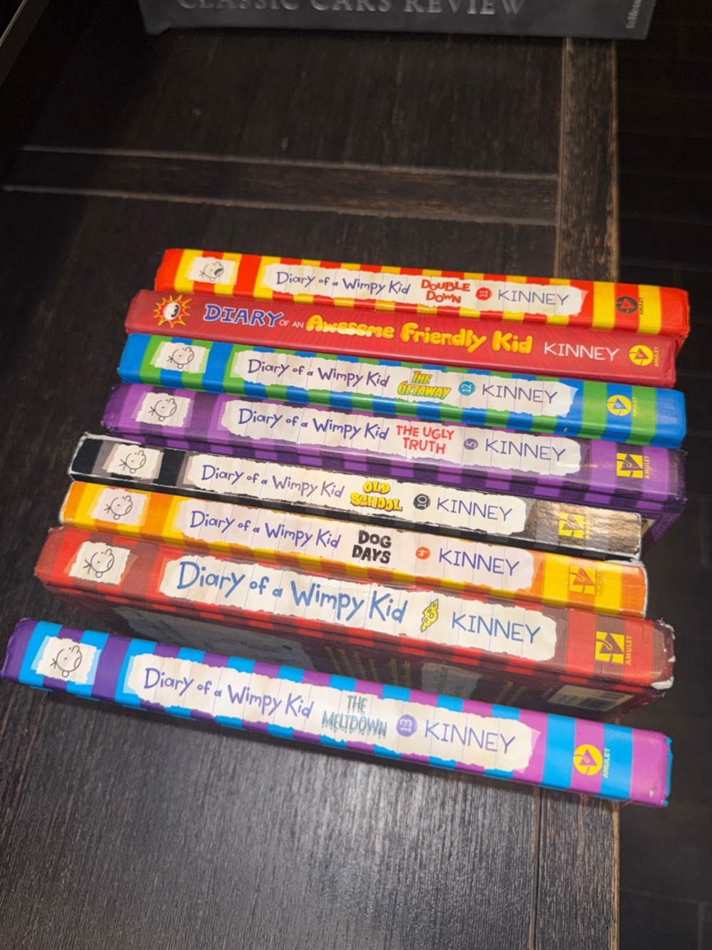 Diary of a Wimpy Kid Book Set - Colorful Hardcover Collection